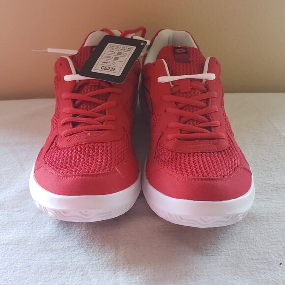 New Lotto Red and White Sneakers. Men 11,5 - Picture 7 of 9